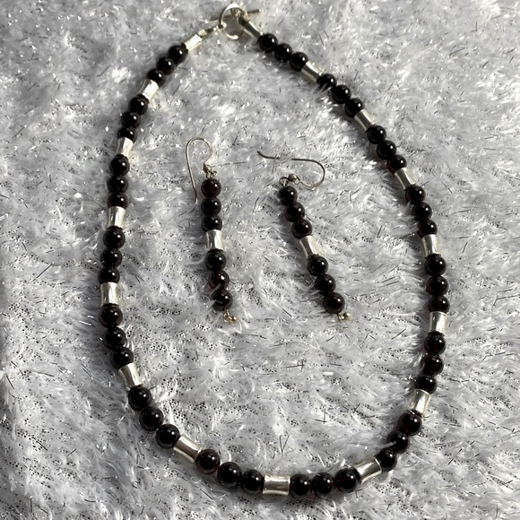 Handmade Necklace & Earrings - Picture 2 of 9